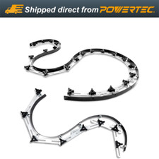 POWERTEC Flexible Curve Template Professional Contour Woodworking Tool, 107" 37"