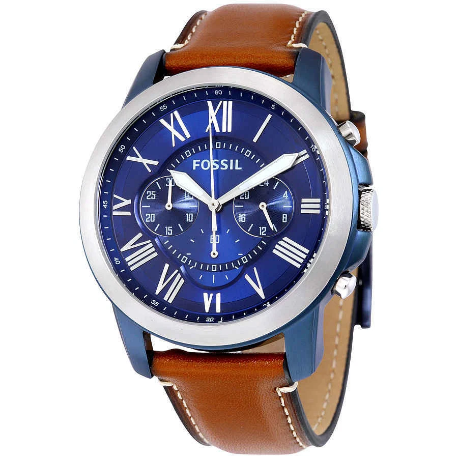 Fossil montre bleu hot sale