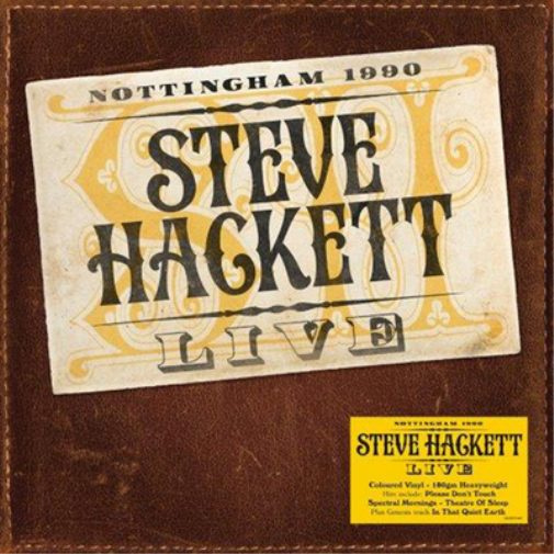 Steve Hackett Live: Nottingham 1990 (Vinyl LP) 12" Album