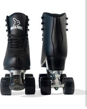 Roller Skates for Women Girls - Classic High-Top PU Leather Quad Roller Skates