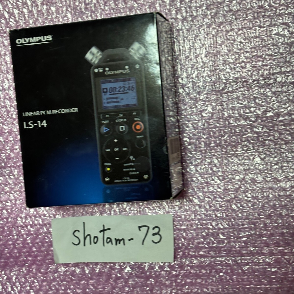 Olympus LS-14 Linear PCM Digital Voice Recorder used in Box Olympus LS-14 Linear PCM Digital Voice Recorder used in Box