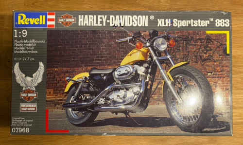 Revell Harley-Davidson XLH Sportster 883 1:9 OVP Item No. 07968 - Bild 1 von 2