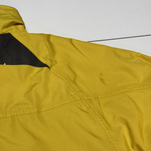 Slazenger Golf Jacket Mens Large Yellow Full Zip Embroidered Meadow Lark - Picture 9 of 16