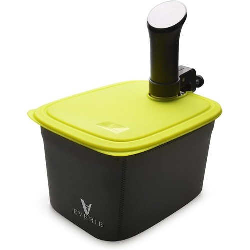 Contenedor Sous Vide de 12 Qt con Tapa de Silicona Funda Estante Compatible Cocinas Plástico - Imagen 8 de 8