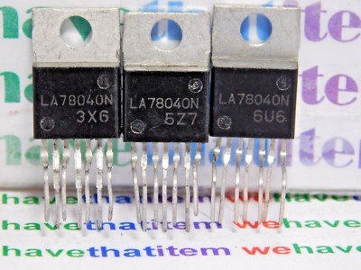 LA78040 / IC / 7 PIN SIP / 2 PIECES (qzty)