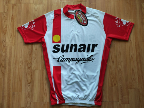 SUNAIR Colnago Campagnolo Team 1982 Tour de France Replica Cycling jersey L RARE
