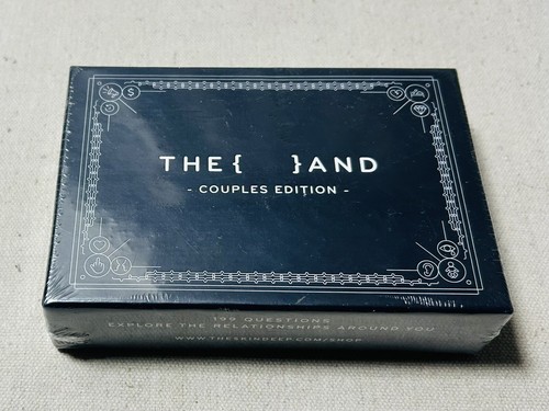 THE { } AND COUPLES EDITION - Skin Deep Card Game, Couples Ed. Long-Term. New.