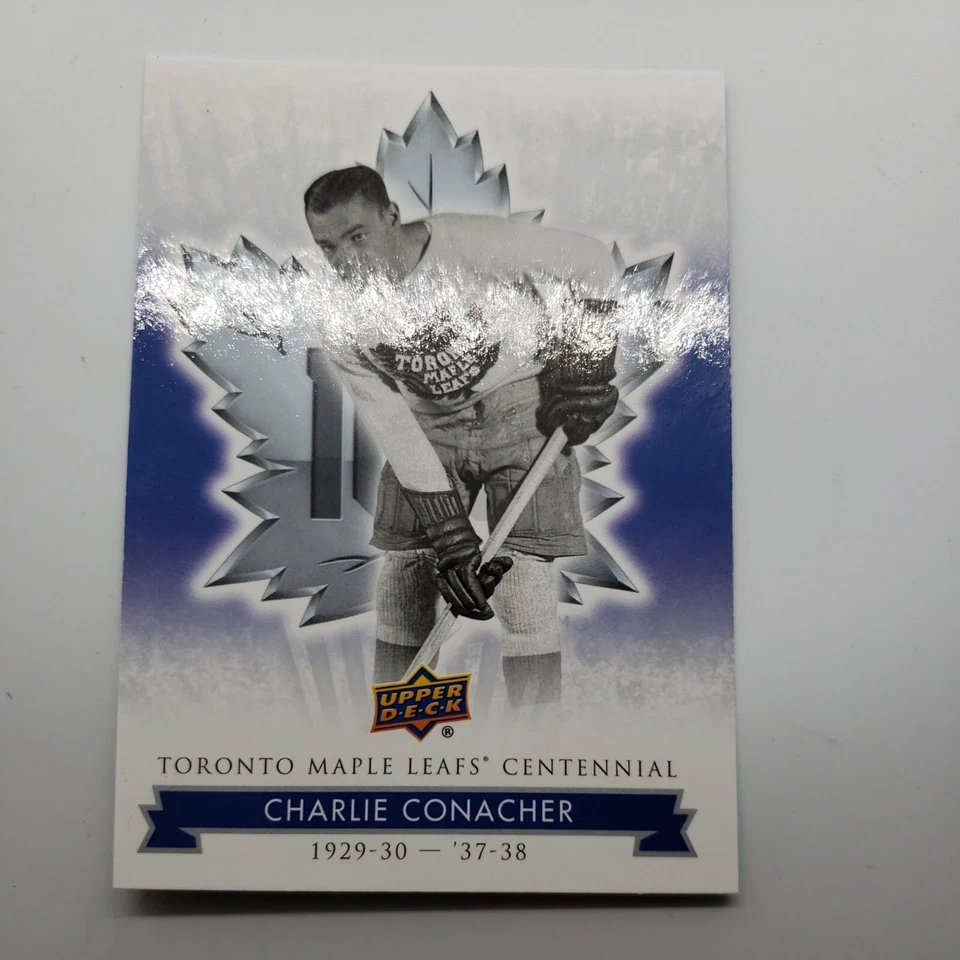 2017 UD Upper Deck Toronto Maple Leafs Centennial Charlie Conacher  #76 - Image 3 of 4