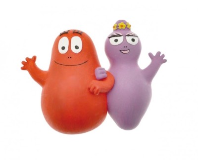Barbapapapa 3D Magnet Beard and Barbidur 7cm Magnet 700533