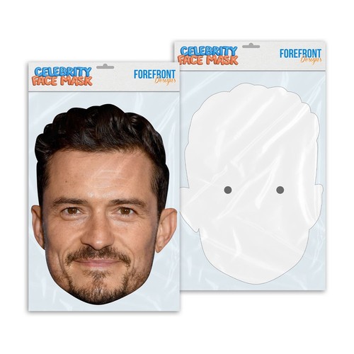 Personalised funny Celebrity face mask Orlando Bloom ready to wear - 第 1/3 張圖片