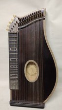 Antigua cítara Ernst & Karl Nössler aprox. 1930 instrumento musical para coleccionistas