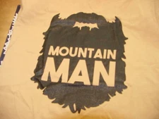 Two C Port and Company T-Shirts Size Small, Logo "Mountain Man" Brown, NEW!