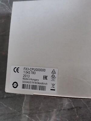 NEW SICK FX3-CPU000000 1043783 With 90 days warranty