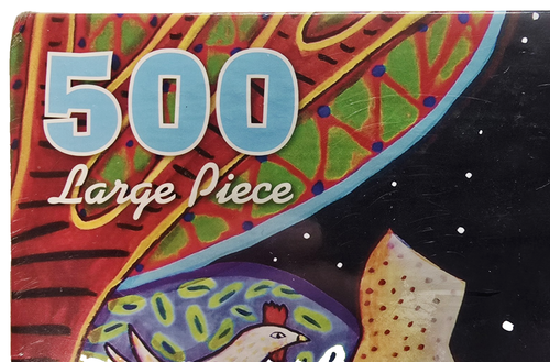 Re-Marks NIGHT RIDE 500 Large Piece Puzzle New, Sealed, Made In The USA 18"X24" - Picture 2 of 5