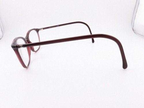 Chanel Eyeglasses, Frames Only, 3281 c.539 Burgundy, 52-17-140, Plastic, Italy - Picture 7 of 15