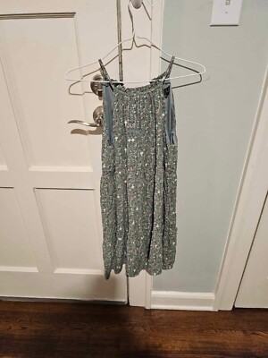 Francesca s Collections Floral Shift Dress In Green Small NWT