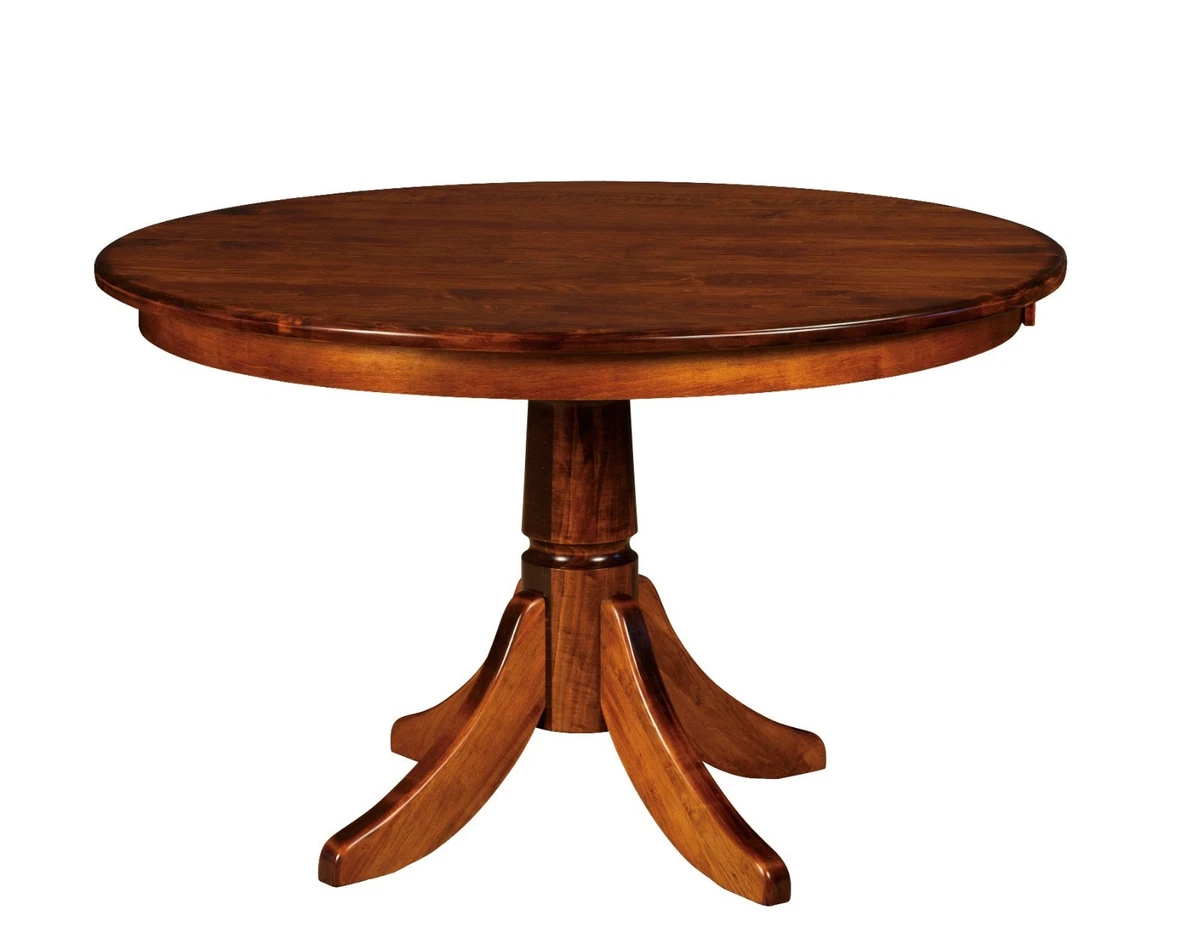 IN STOCK Amish Round Pedestal Dining Table Solid Wood