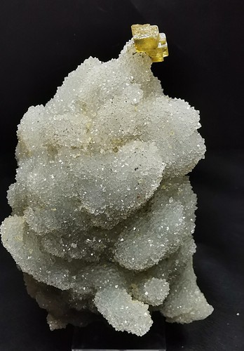 Racimo de cristal de cuarzo natural 605 g muestra mineral de barita Fujian - Imagen 3 de 16