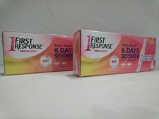 FIRST RESPONSE - 2 Boxes/4 Tests - 2260090125 Early Response Pregnancy Test Kit