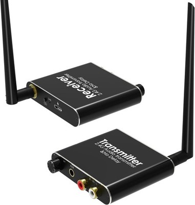 eppfun Wireless Audio Transmitter Receiver Adapter 24bit/192kHz Low Latency