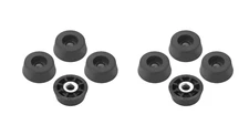 8 MEDIUM ROUND RUBBER FEET 0.859 W x 0.312 H - CUTTING BOARDS TABLES CHAIRS