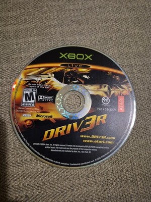 Driv3r  (Microsoft Xbox, 2004) NO USPS TRACKING - DISC ONLY