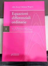 Equazioni differenziali ordinarie di Borzi' e Wogrin ed. Hevelius