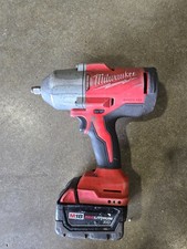 Milwaukee Electric M18 Brushless 12 2666-20 High Torque Impact Wrench Battery Milwaukee Electric M18 Brushless 12 2666-20 High Torque Impact Wrench Battery