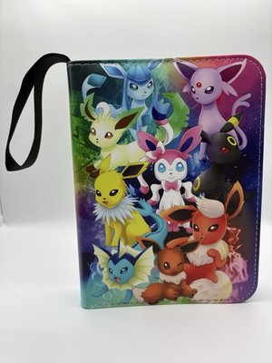 Pokemon Album Ordner Evoli und seine Entwicklungen 3 Kapazität 400 Karten Blister