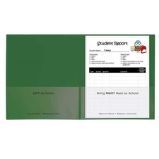 C-Line Products CLI32003 25CT Classroom Connector Folders- Green