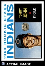 2001 Topps Archives #146 TOMMY JOHN Cleveland Indians Set-Break NM