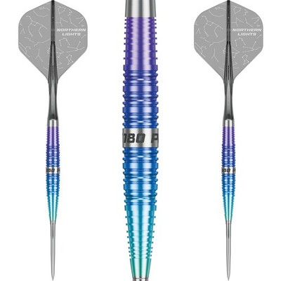 Precise180 Northern Lights 90% Tungsten Caliburn EVO SUP Flights Steeldart  