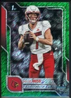 2025 Bowman Chrome University Football Green Shimmer Refractor Miller Moss #141