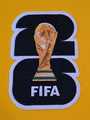     2026 FIFA World Cup Soccer 4'' Patch Iron-on Embroidered USA Football  