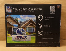 Logo Brands New York Giants Pre-Lit 7’x10’ Team Inflatable