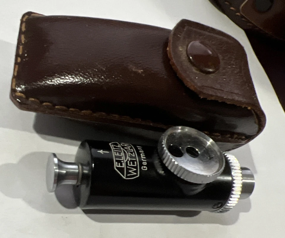 ✅ LEITZ, LEICA SELF TIMER SHUTTER RELEASE ‘APDOO/14003’ WORKS W/ ORIGINAL CASE - Image 3 of 3