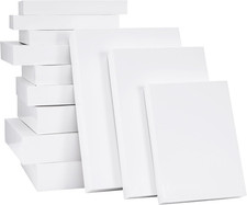 12 Pack White Gift Boxes with Lids Assorted Sizes 4 Boxes 11", 4 Boxes 14", 4 B