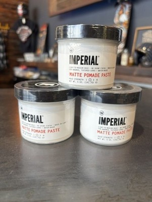 Imperial Matte Pomade Paste - 5oz (3 pack)