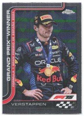 Max Verstappen 2025 Topps Chrome Formula 1 102 NM