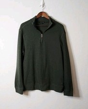 Banana Republic Men's 1/4 Zip Pullover Sweater Size Large