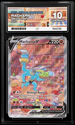 Machamp V graded ACE 10 for sale on eBay