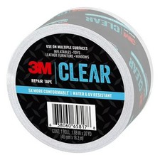 3M  Clear Repair Tape, 1.88 in x 20 yd , 1 Roll/Pack