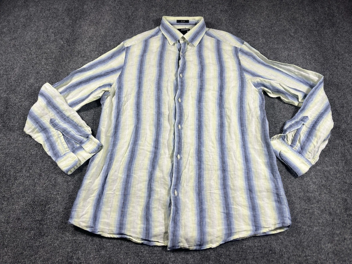 Claiborne Linen Casual Button-Down Shirts for Men for sale | eBay