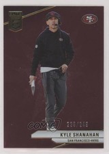 2024 Panini Donruss Elite Maroon /249 Kyle Shanahan #17 bn5