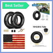 Reliable 13x5-6 Inner Tubes - Heavy Duty for ATVs, Snow Blowers Hand Trucks