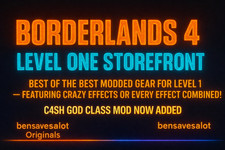 Borderlands 4 Modded Level 1 Gear Weapons PC PS XBOX BOTB Items
