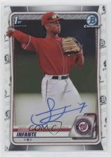 2020 Bowman Draft Chrome Draft Picks Auto Sammy Infante #CDA-SI Auto 5j8