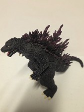 2007 GODZILLA MILLENNIUM 6.5" Purple Spine CLASSIC Bandai Toho Vinyl Monster Fig