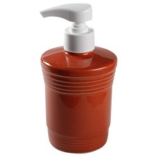Homer Laughlin Fiesta Paprika Lotion Soap Dispenser 10005340
