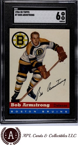 Bob Armstrong #7 1954 Topps card